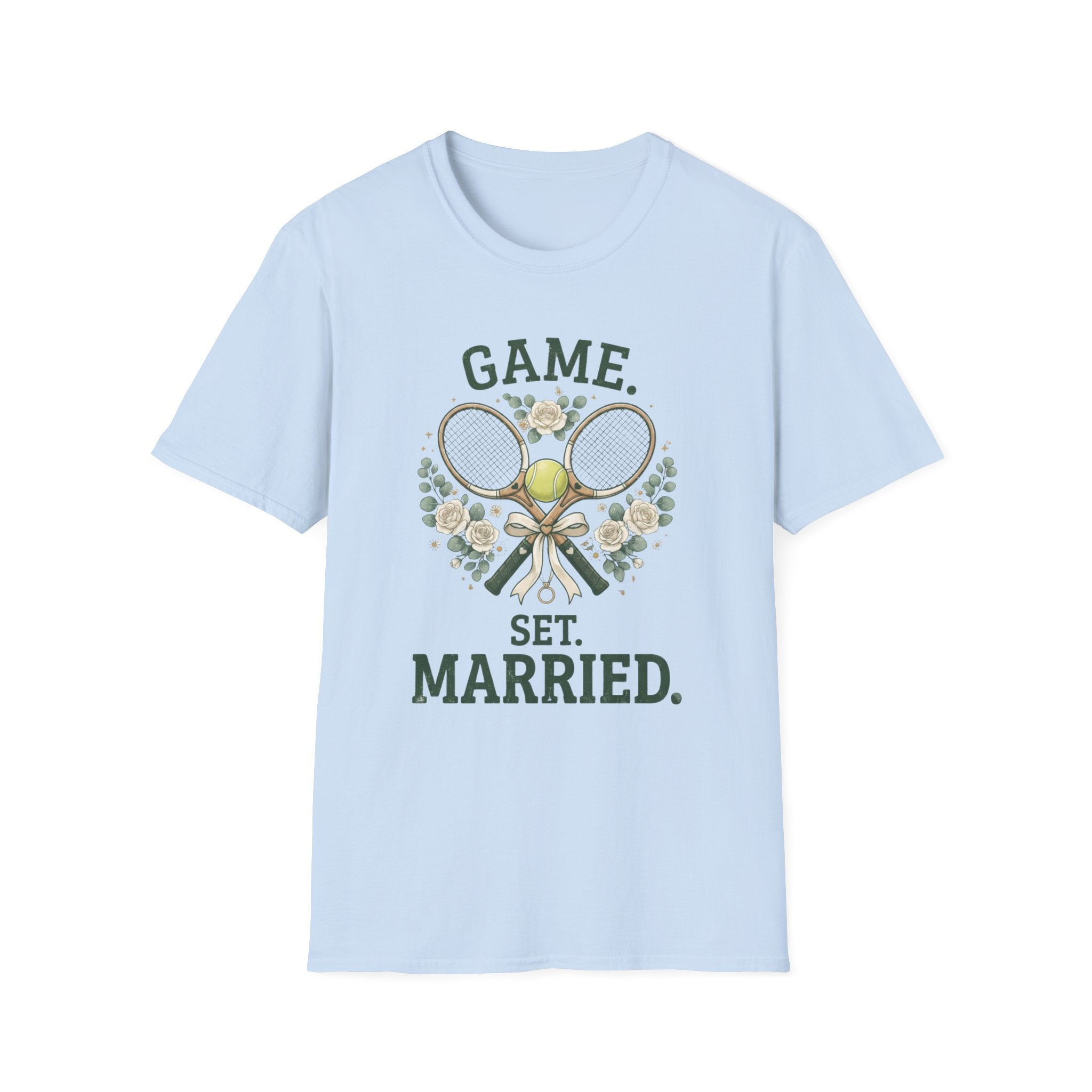 T-Shirt — "Game. Set. Married."