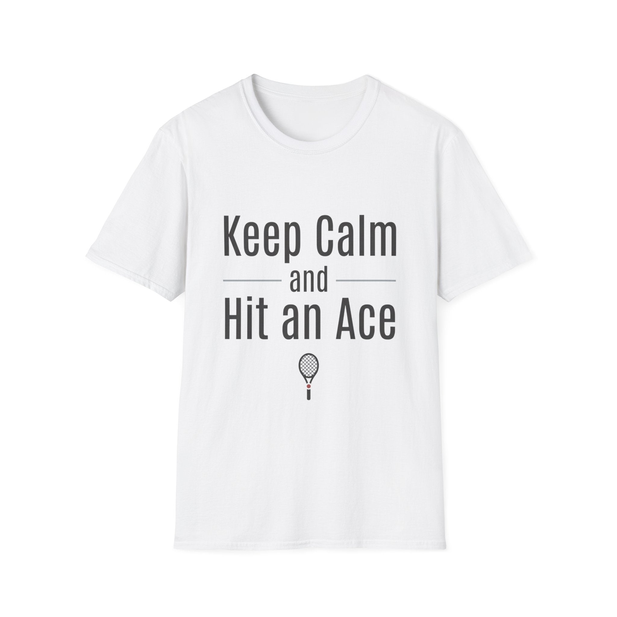 T-Shirt — Keep Calm and Hit an Ace Tennis Tee