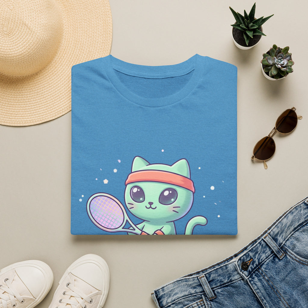 Cute Tennis Cat T-Shirt