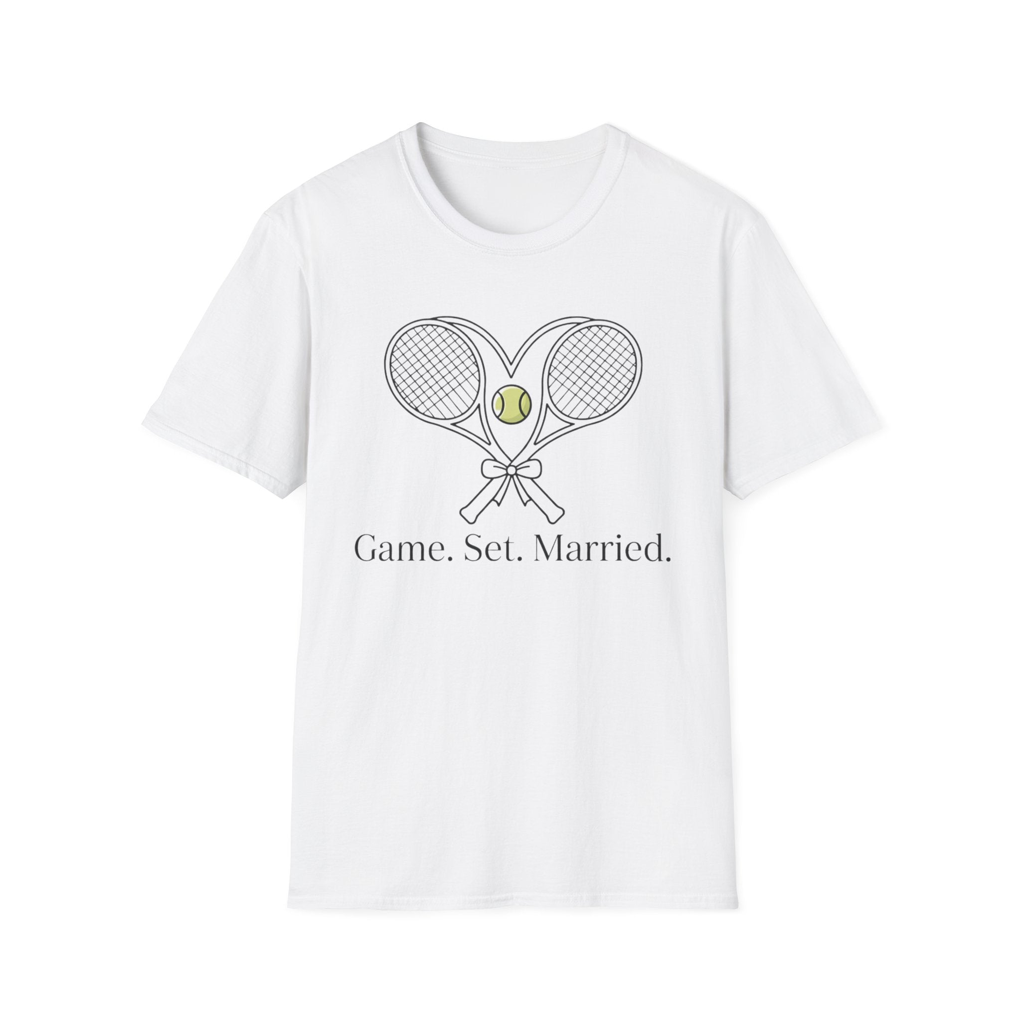 Tennis 'Game. Set. Married.' T-Shirt
