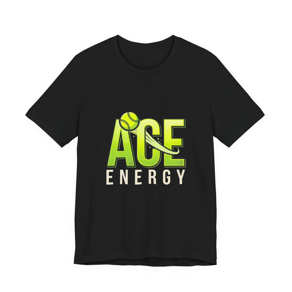 T-Shirt — "Ace Energy" Tennis Graphic Tee