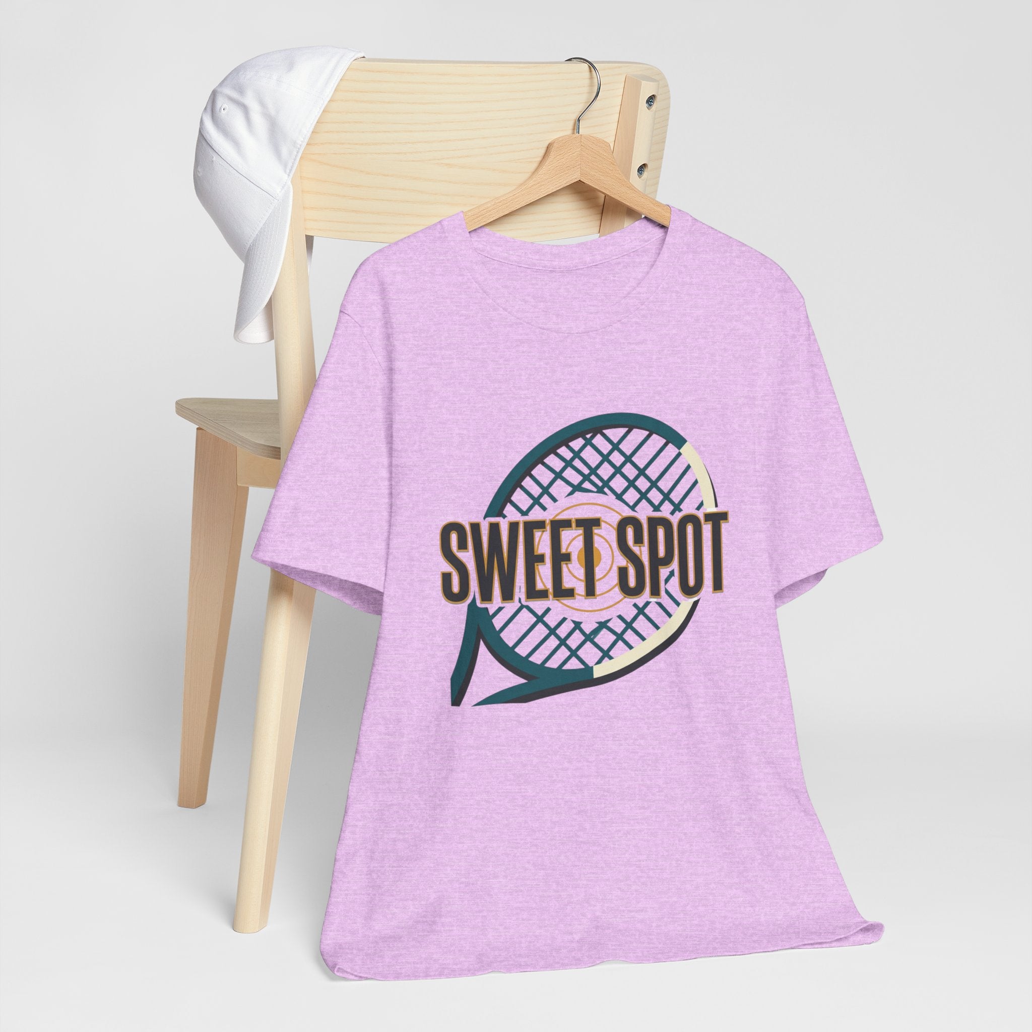 Tennis Tee – “Sweet Spot” Racket Graphic Shirt