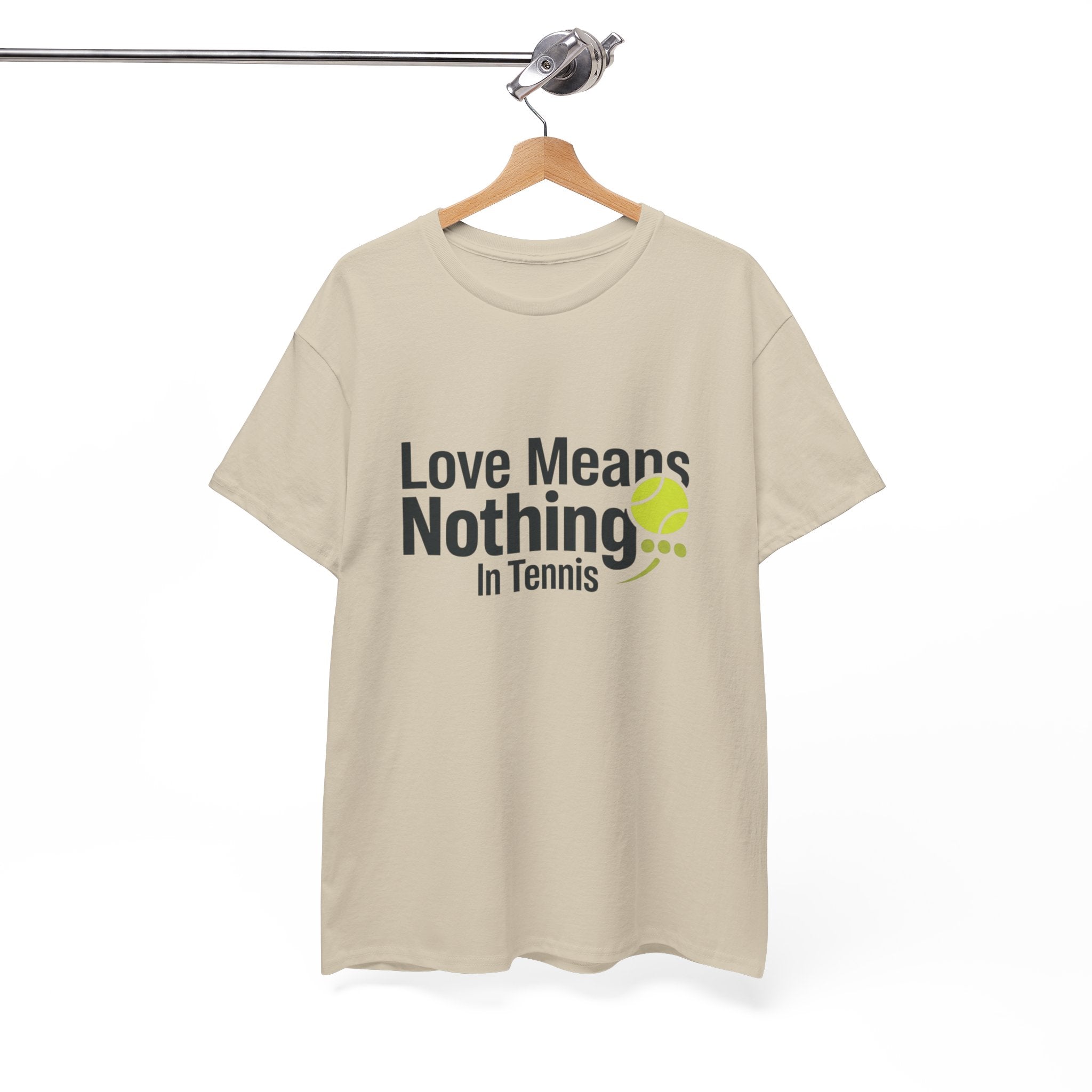 T‑Shirt — "Love Means Nothing in Tennis" Funny Tennis Tee