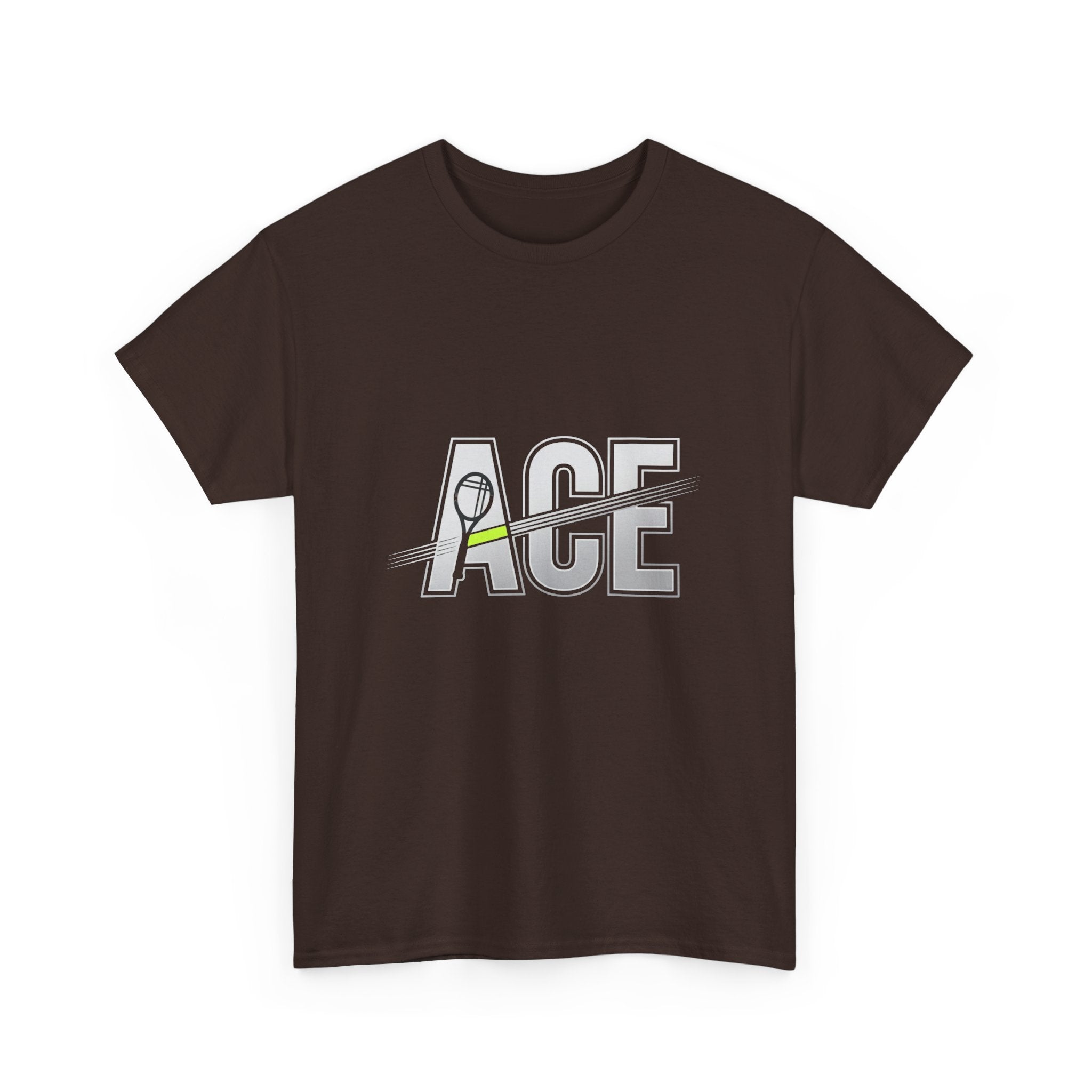 Ace Graphic Tee — Minimal Tennis 'ACE' Design