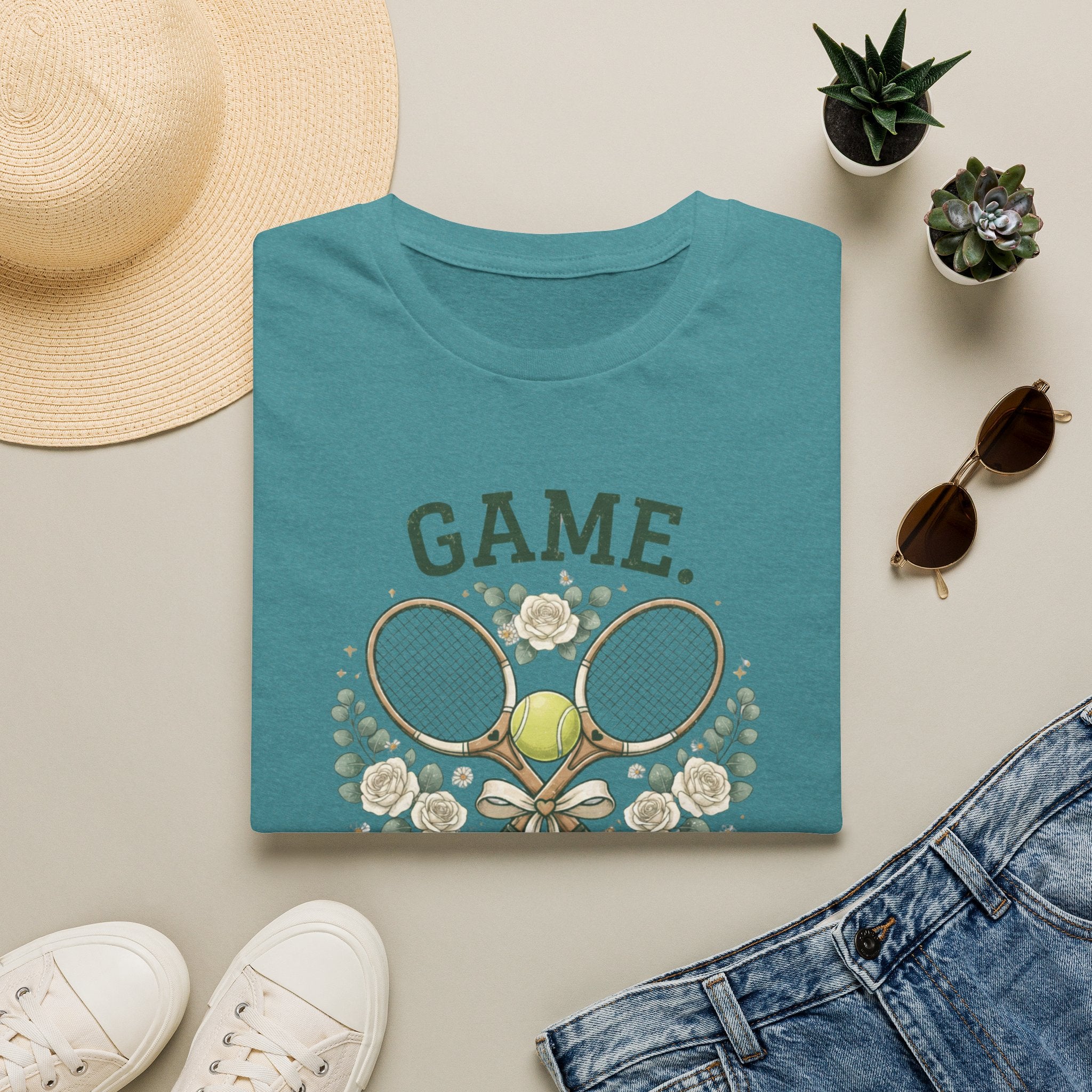 T-Shirt — "Game. Set. Married."