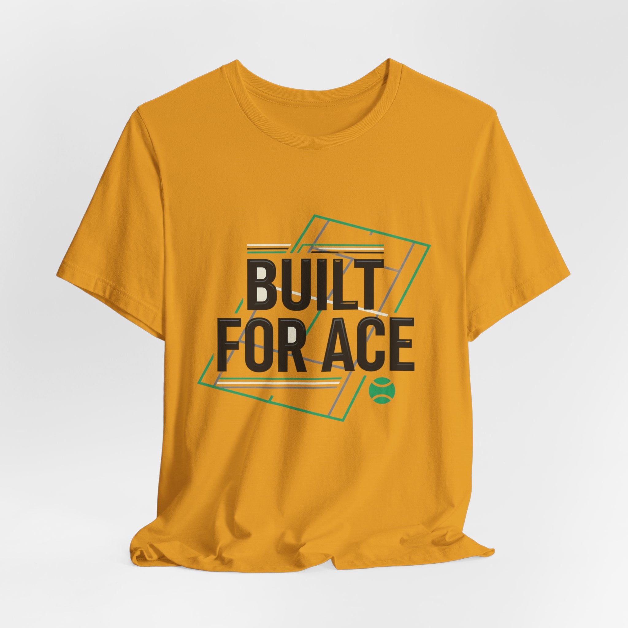 Built For Ace Tennis T‑Shirt – Retro Court Graphic Tee