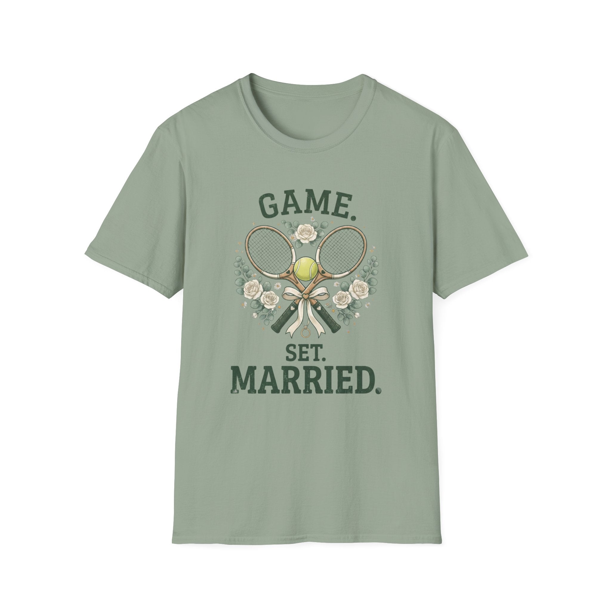 T-Shirt — "Game. Set. Married."