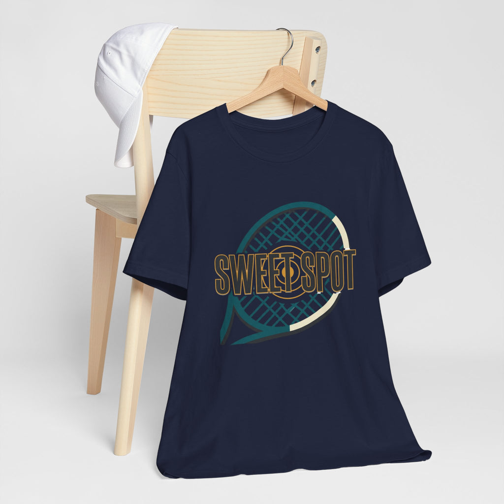 Tennis Tee – “Sweet Spot” Racket Graphic Shirt