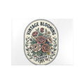 Vintage Blooming Garden Hardcover Photo Book — Floral Keepsake Album