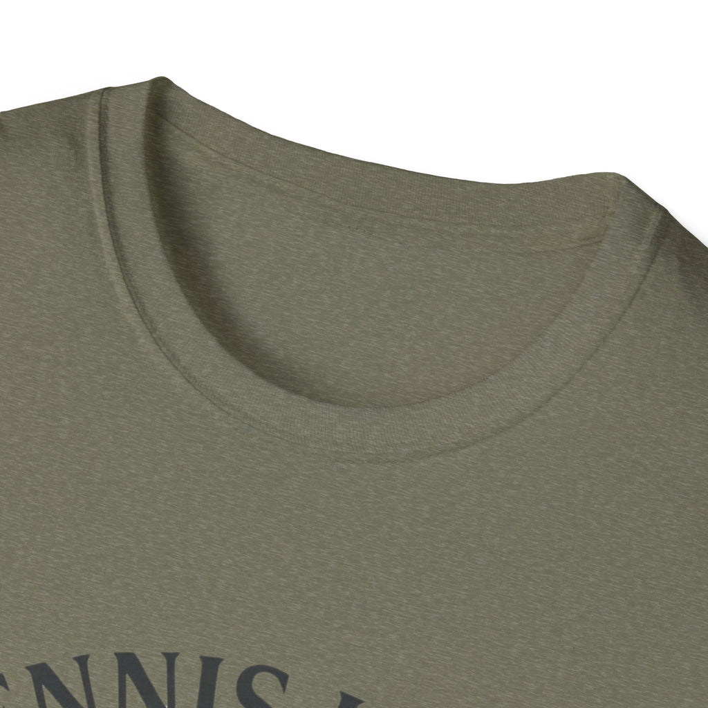 T-Shirt — "Tennis Is My Therapy" Graphic Tee