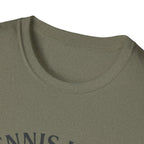 T-Shirt — "Tennis Is My Therapy" Graphic Tee