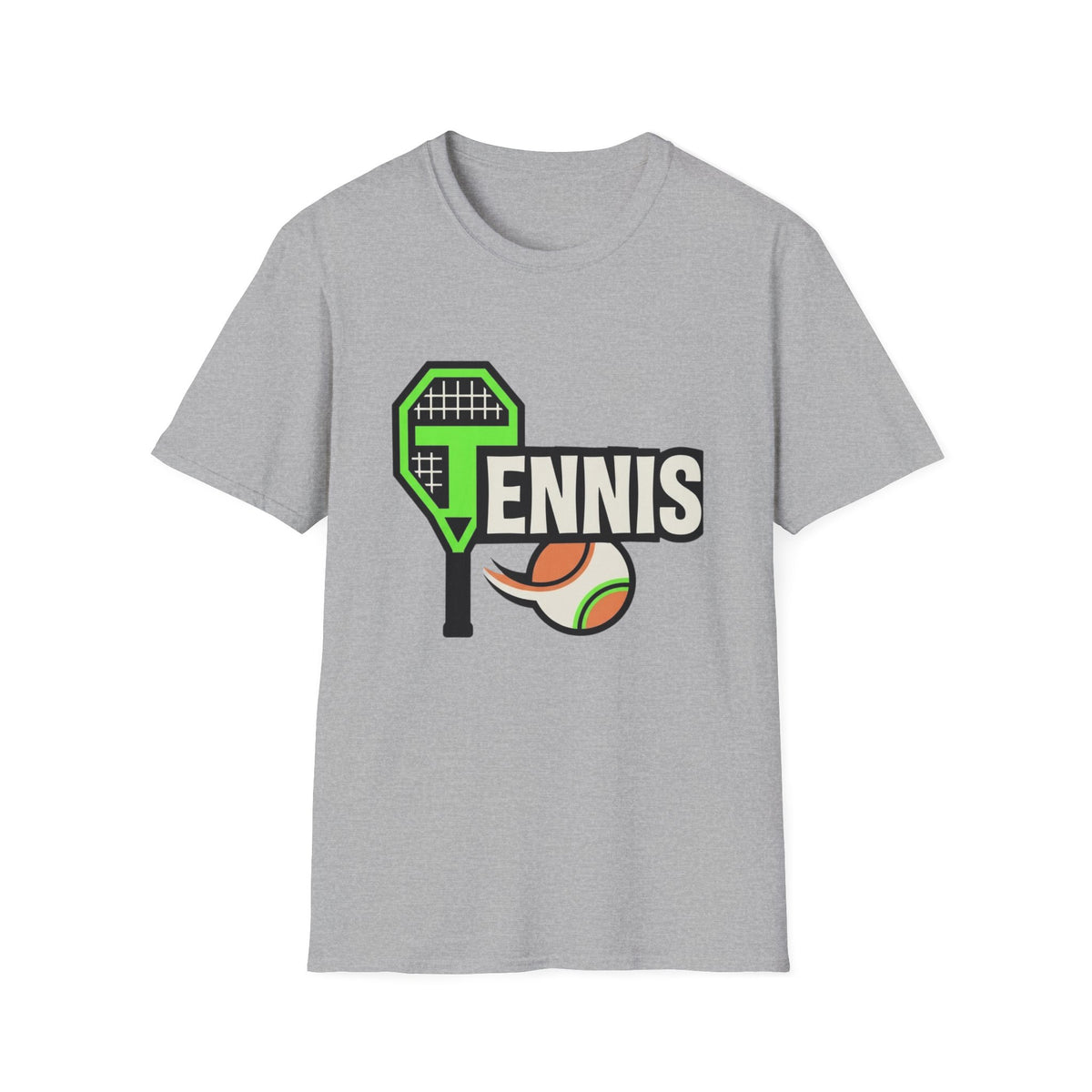 Tennis Paddle & Ball Graphic T-Shirt