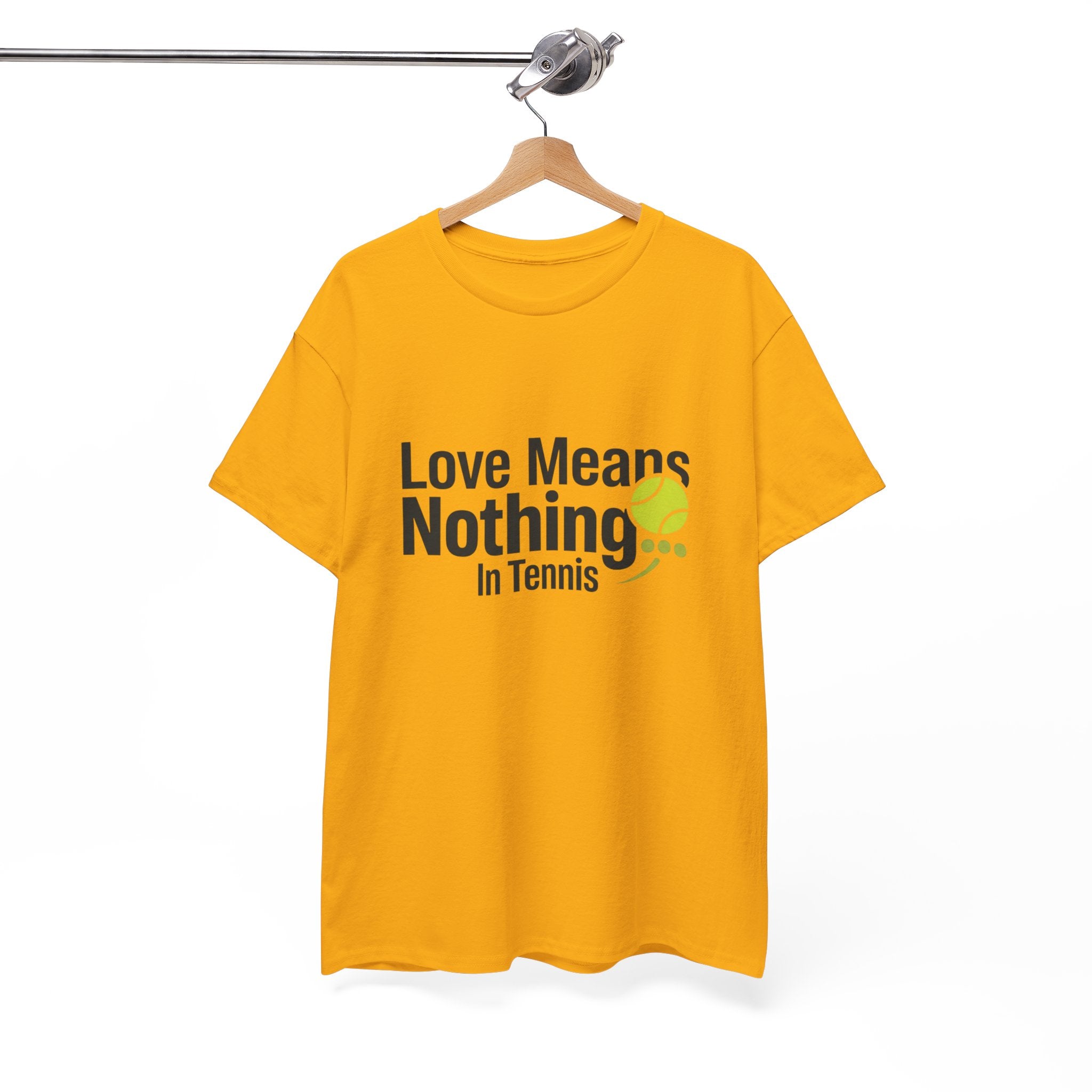 T‑Shirt — "Love Means Nothing in Tennis" Funny Tennis Tee