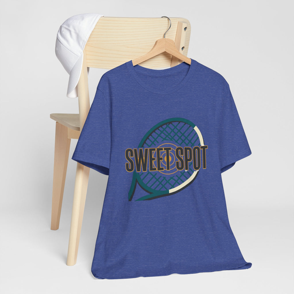 Tennis Tee – “Sweet Spot” Racket Graphic Shirt