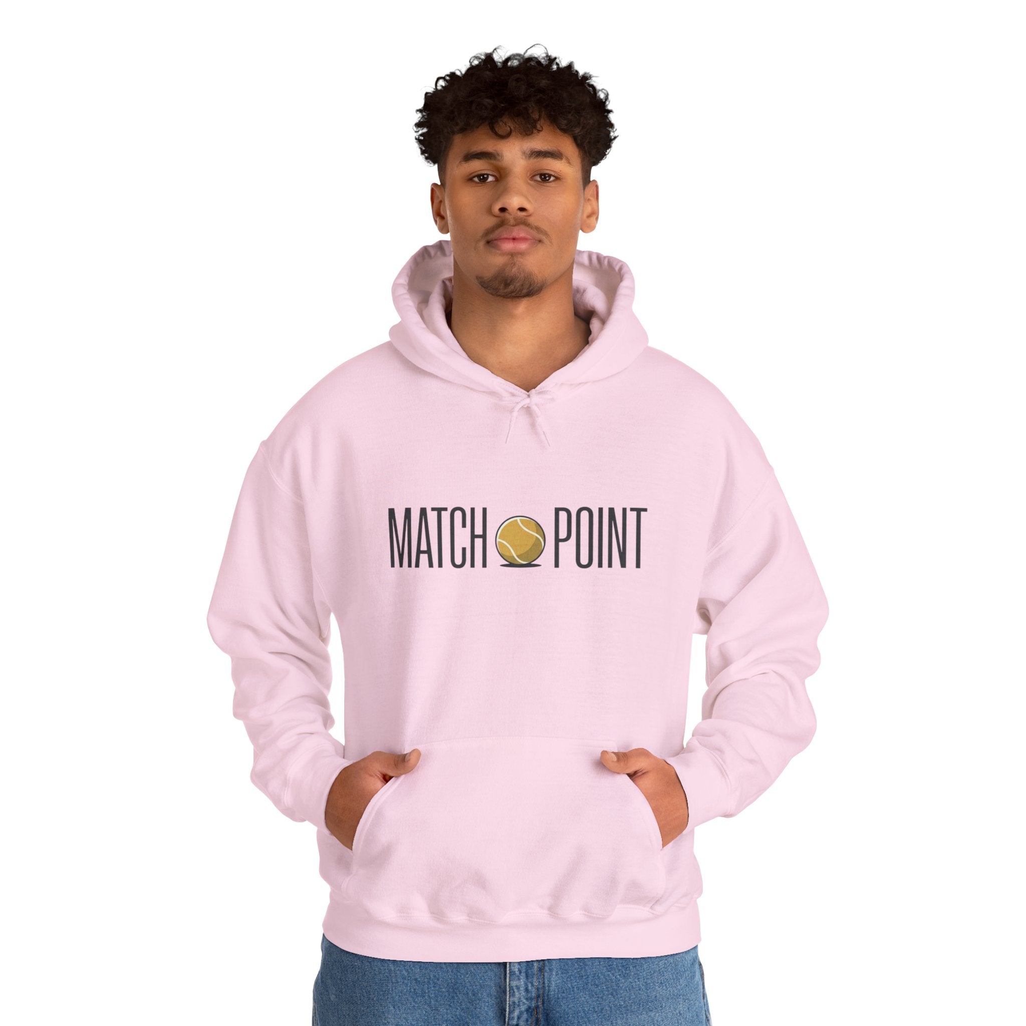 Match Point Tennis Hoodie — 'MATCH POINT' Graphic Pullover