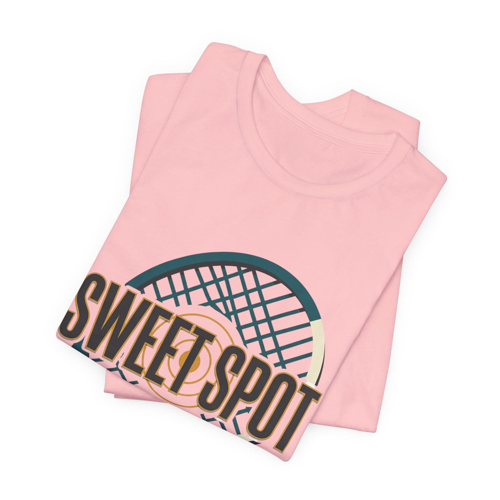 Tennis Tee – “Sweet Spot” Racket Graphic Shirt