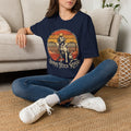 Dog Tennis T-Shirt — “Serve. Fetch. Repeat.” Retro Labrador Tennis Tee