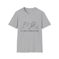 T-Shirt — "All I Need Is Tennis & My Dog" Minimal Line Art Tee