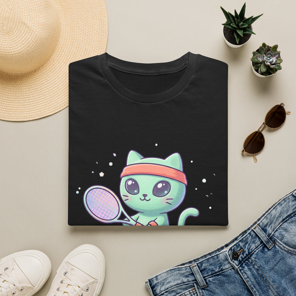 Cute Tennis Cat T-Shirt