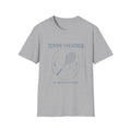 T-Shirt — "Tennis Vacation: No Serious Matches" Graphic Tee