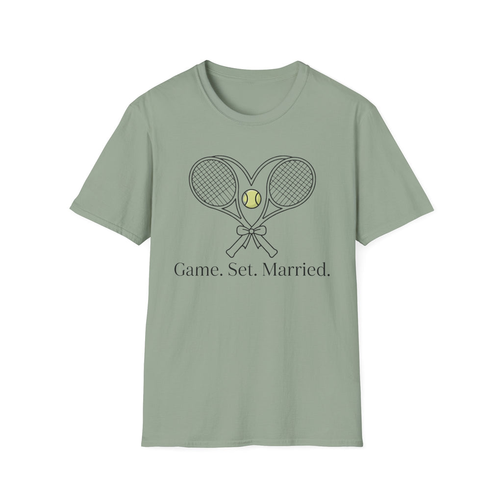 Tennis 'Game. Set. Married.' T-Shirt
