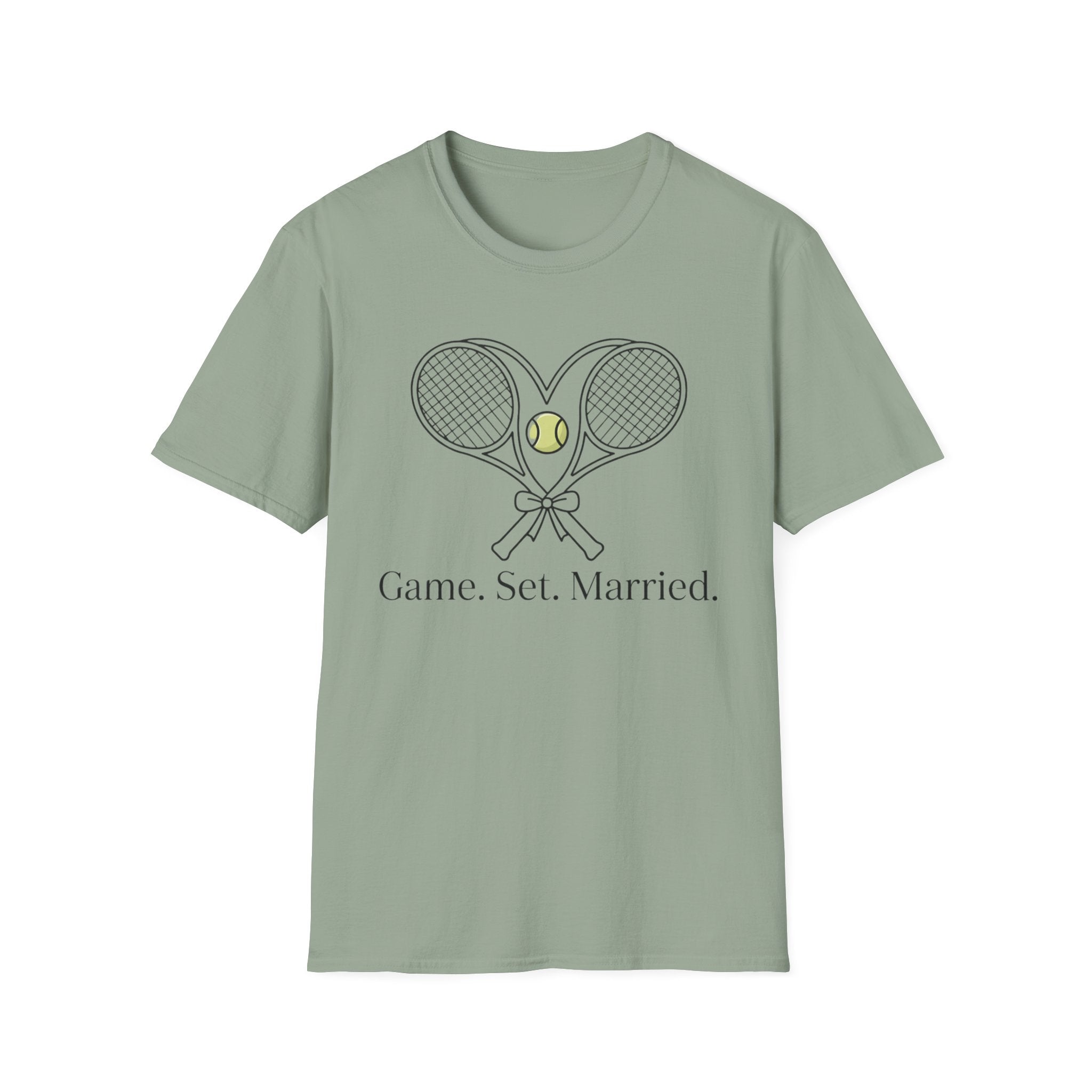 Tennis 'Game. Set. Married.' T-Shirt