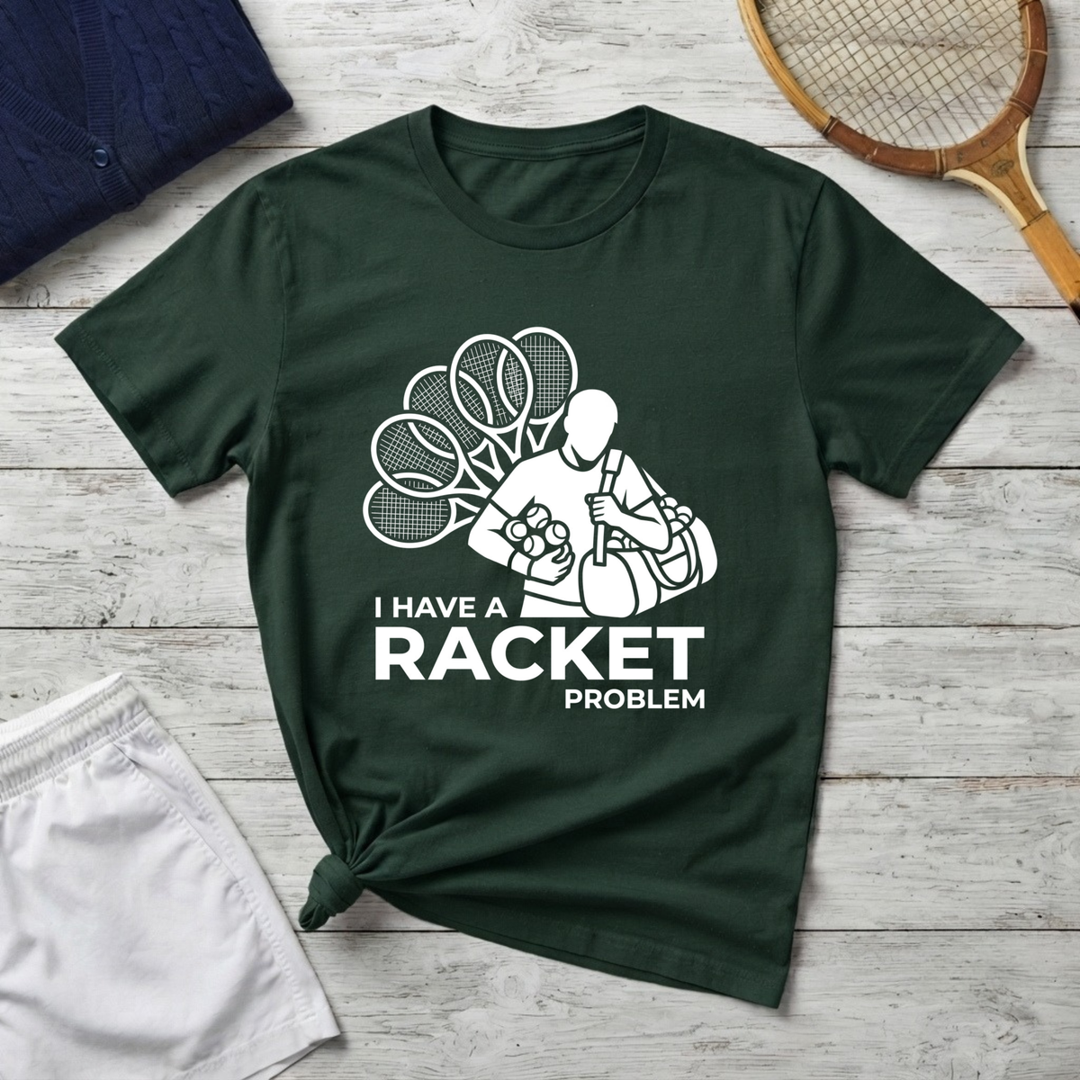 I Have a Racket Problem Tennis T-Shirt