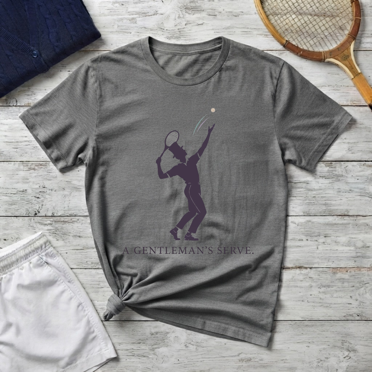 A Gentleman’s Serve Tennis T-Shirt