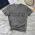 Eat · Sleep · Tennis · Repeat T-Shirt
