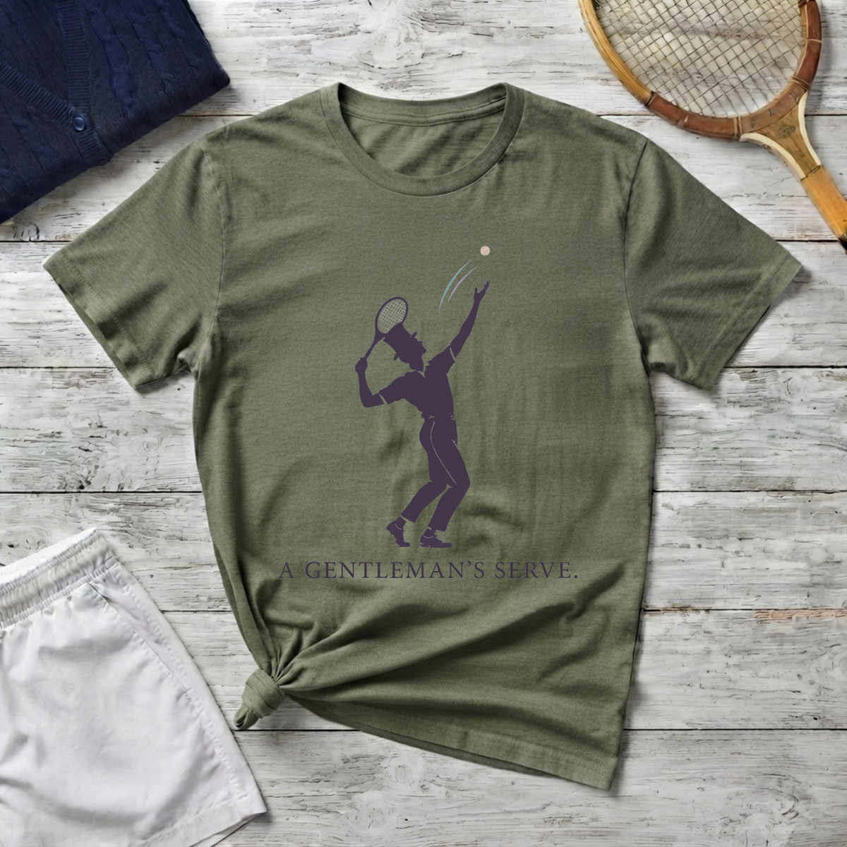 A Gentleman’s Serve Tennis T-Shirt