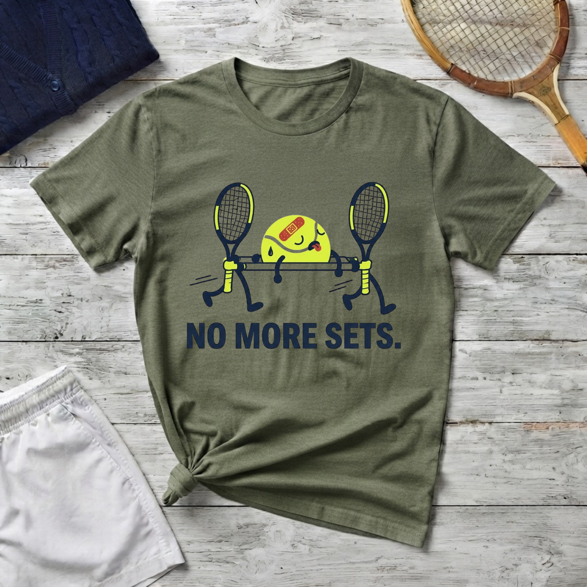 No More Sets Tennis T-Shirt