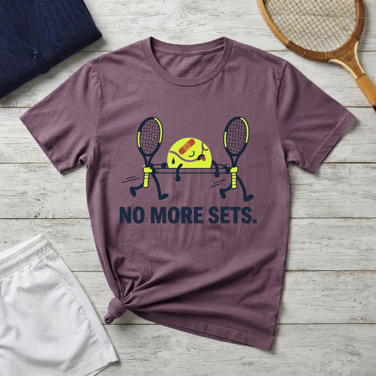 No More Sets Tennis T-Shirt