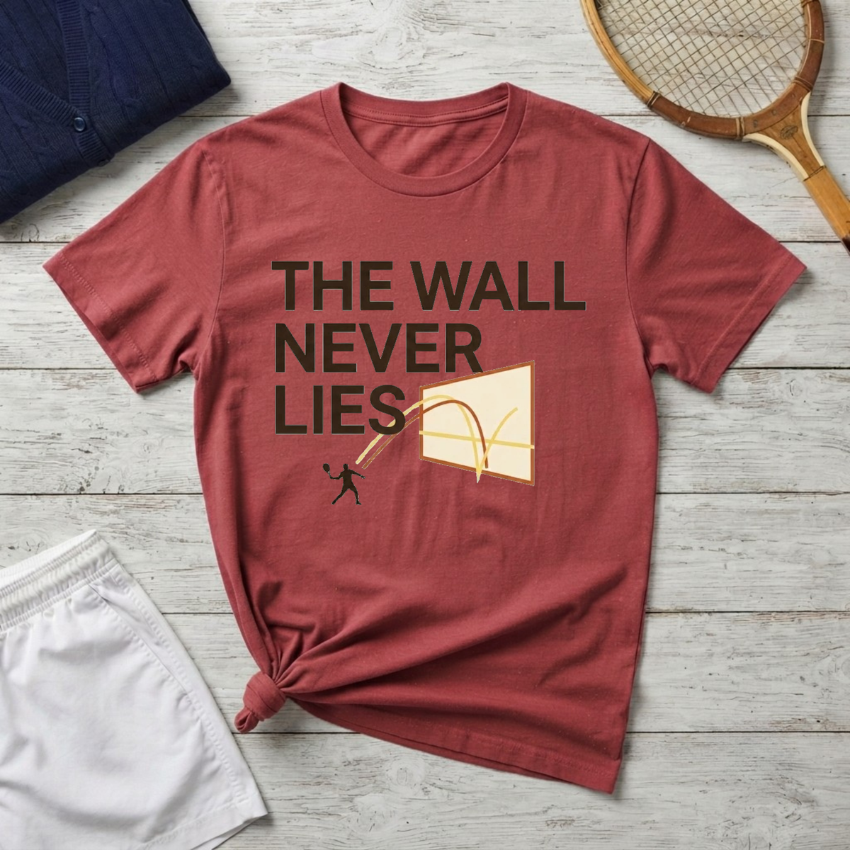 The Wall Never Lies Graphic T-Shirt