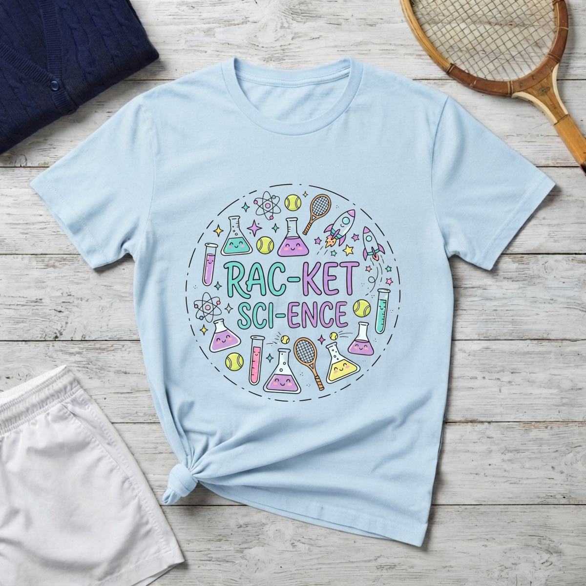 Rocket Science T-Shirt — Cute Science Lab Graphic Tee