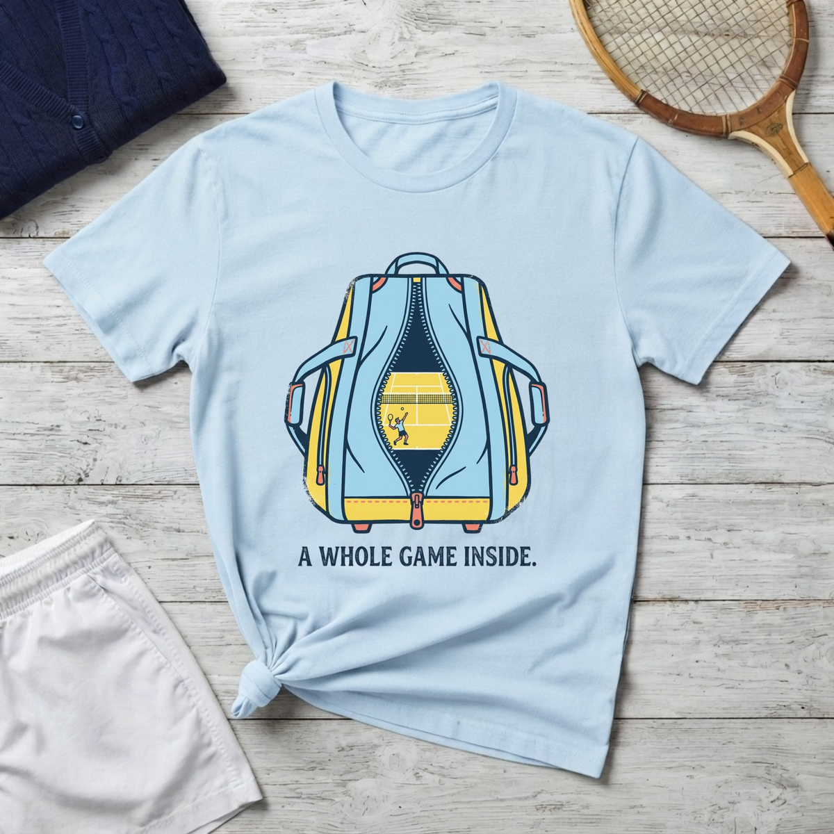 T-Shirt — "A Whole Game Inside"