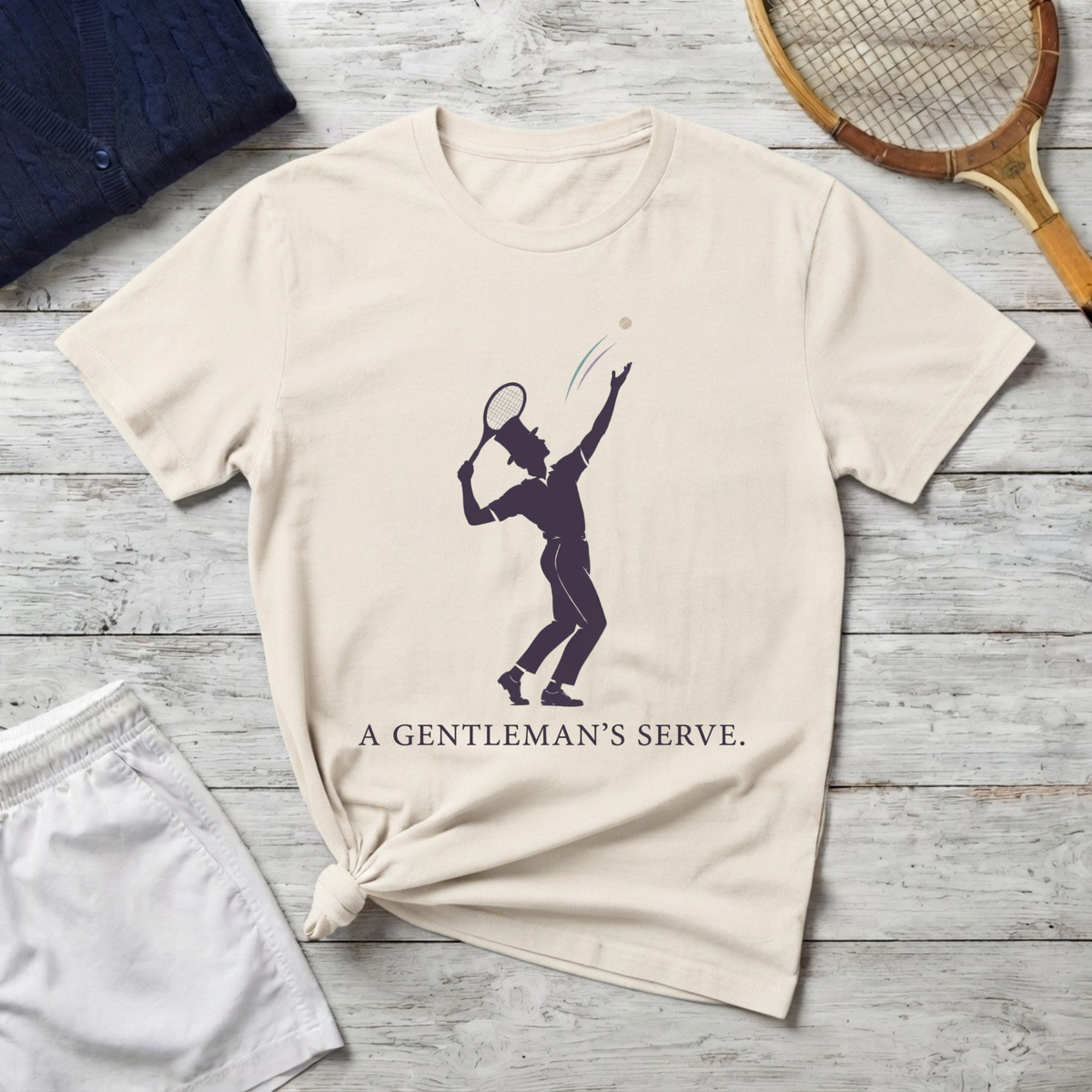 A Gentleman’s Serve Tennis T-Shirt