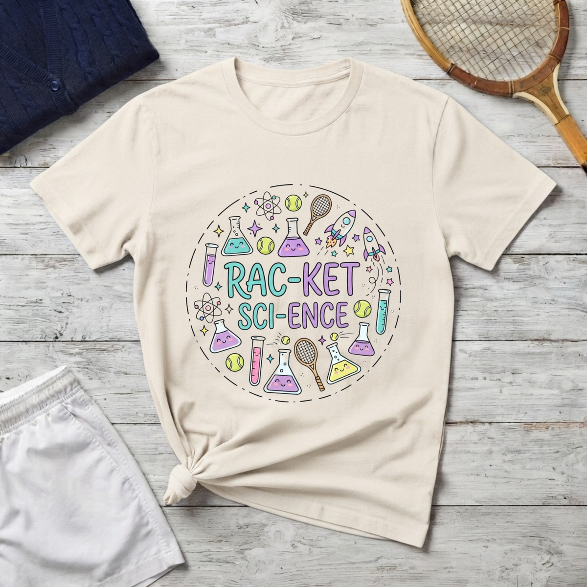 Rocket Science T-Shirt — Cute Science Lab Graphic Tee