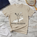 T-Shirt — "Beyond the Baseline" Tennis Graduation Graphic Tee