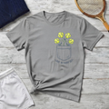 Love in Every Set Floral(printed Pocket) T-Shirt