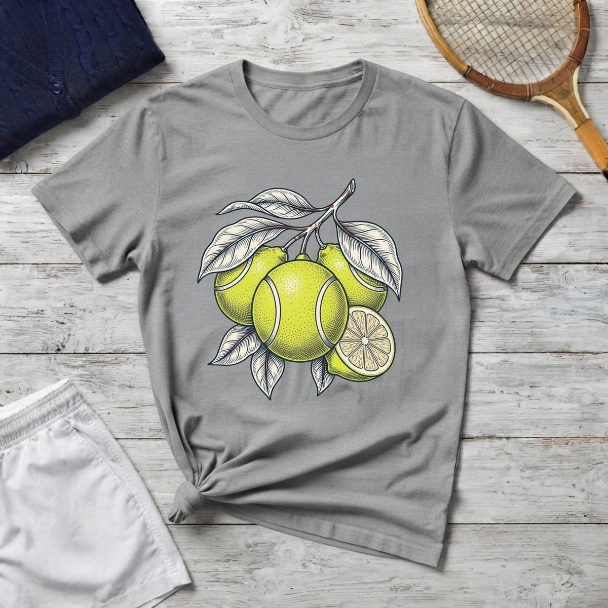 Lemon and Lime tennis ball T-Shirt