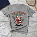 Santa Serves All Day Tennis Christmas T-Shirt