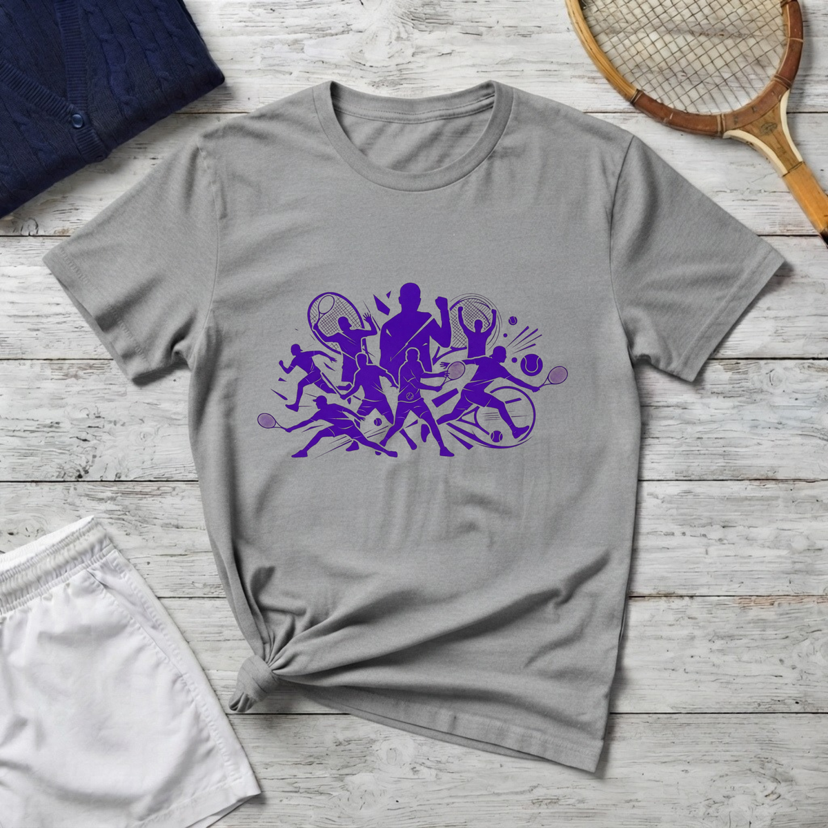 tennis player Silhouette T-Shirt
