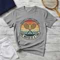T-Shirt — Raising a Tennis Champion Vintage Graphic (“One Match at a Time”)