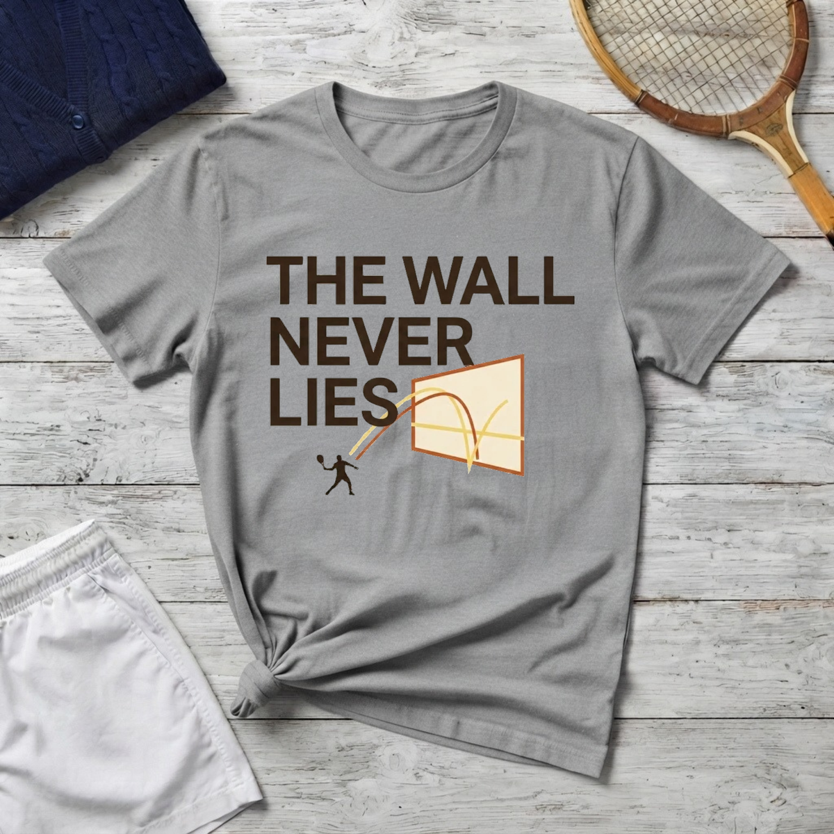 The Wall Never Lies Graphic T-Shirt