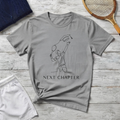 Graduation T-shirt — Minimal Line Art "Next Chapter"