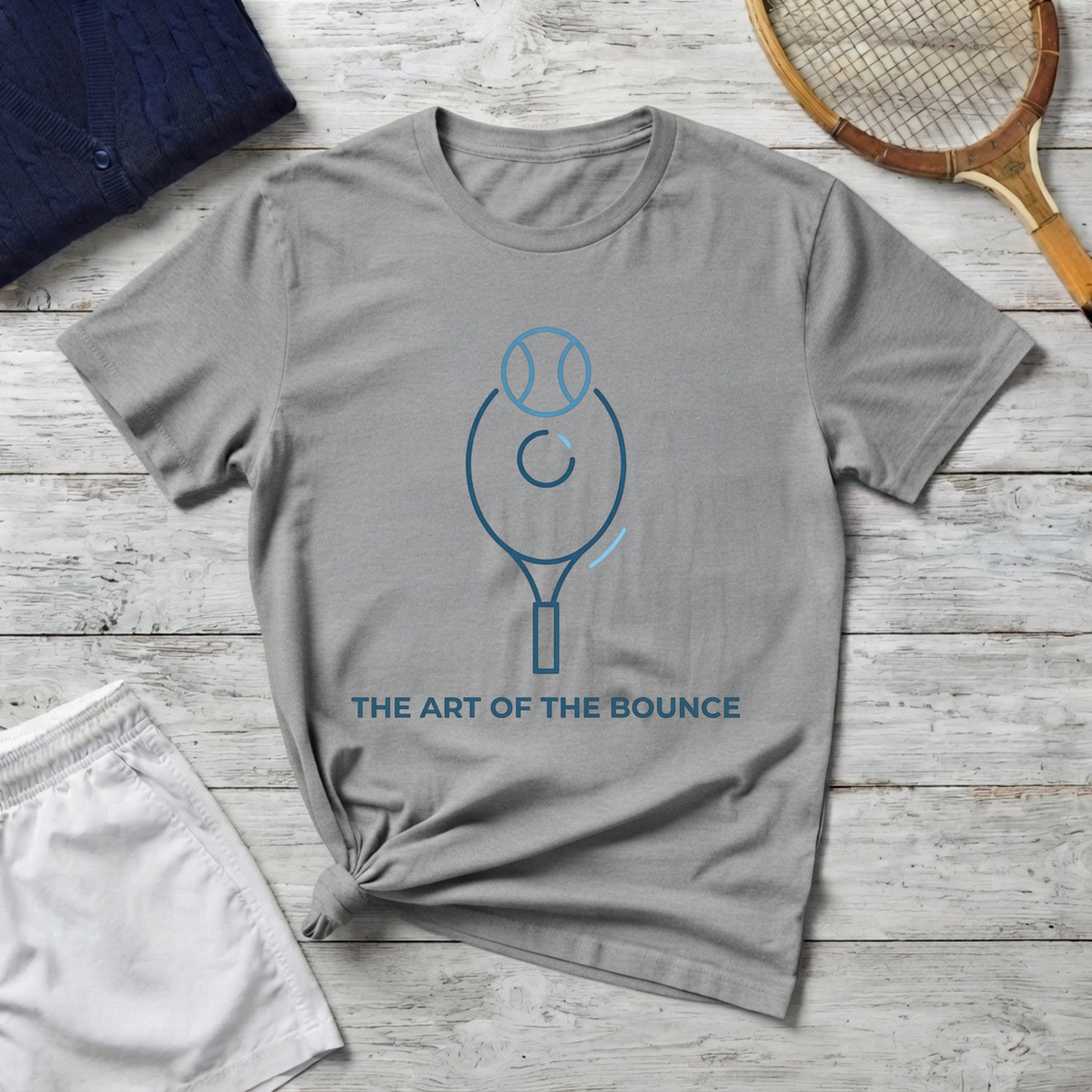 The Art of the Bounce tennis T-Shirt