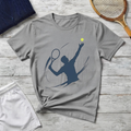 Tennis Player Silhouette T-Shirt