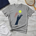 Ball in Motion Abstract Hand T-Shirt