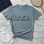 Eat · Sleep · Tennis · Repeat T-Shirt