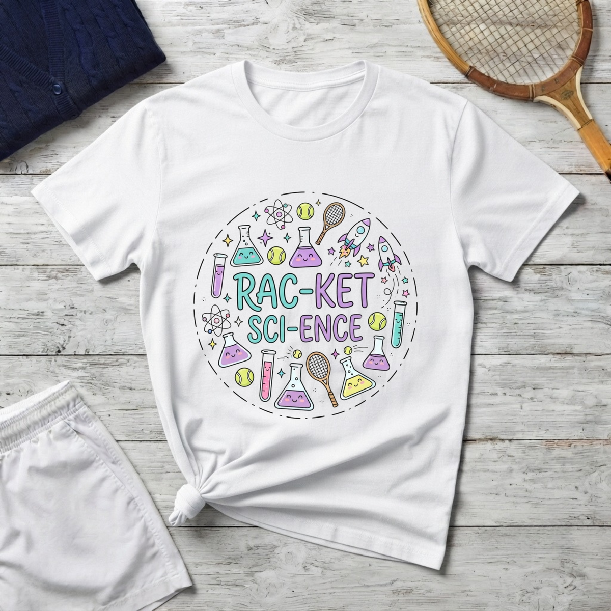Rocket Science T-Shirt — Cute Science Lab Graphic Tee